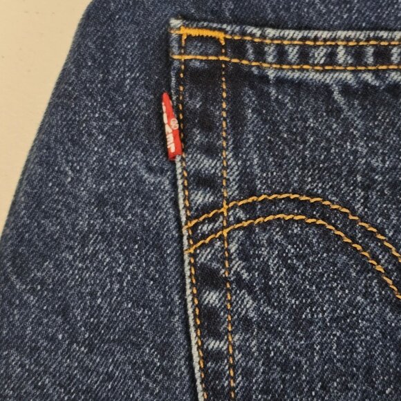 Womens 31 Workwear Outdoor Farm Western Straight Bootcut Jeans Levi's Premium - Picture 6 of 16